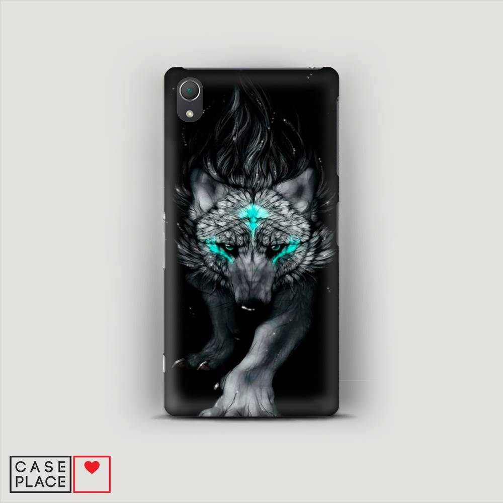 

Пластиковый чехол "Волшебный волк" на Sony Xperia Z2