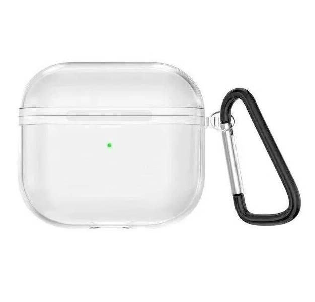 

Чехол для наушников Aks-Guard для AirPods 3 прозрачный