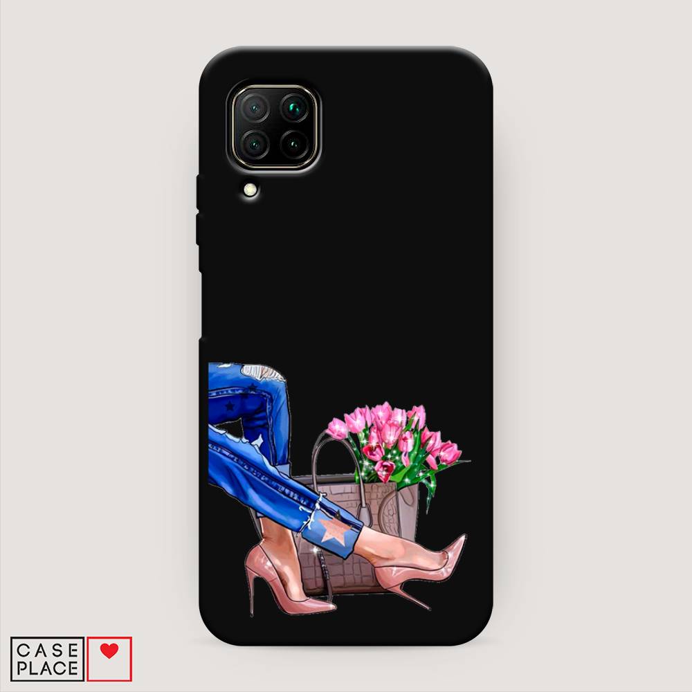 

Чехол Awog на Huawei Nova 6 SE "Каблучки", Голубой;коричневый;розовый, 611752-1