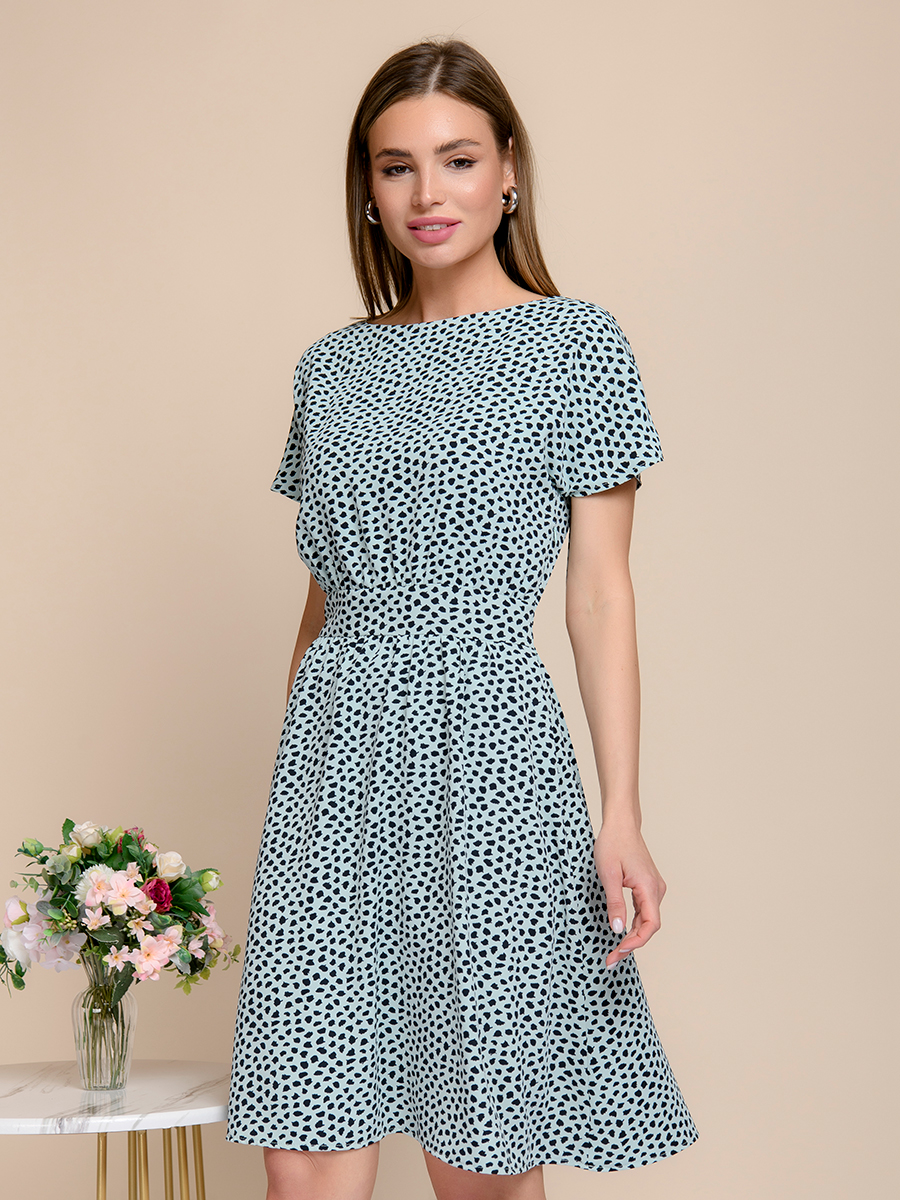 

Платье женское 1001dress 101552 зеленое 54-56 RU, Зеленый, 101552
