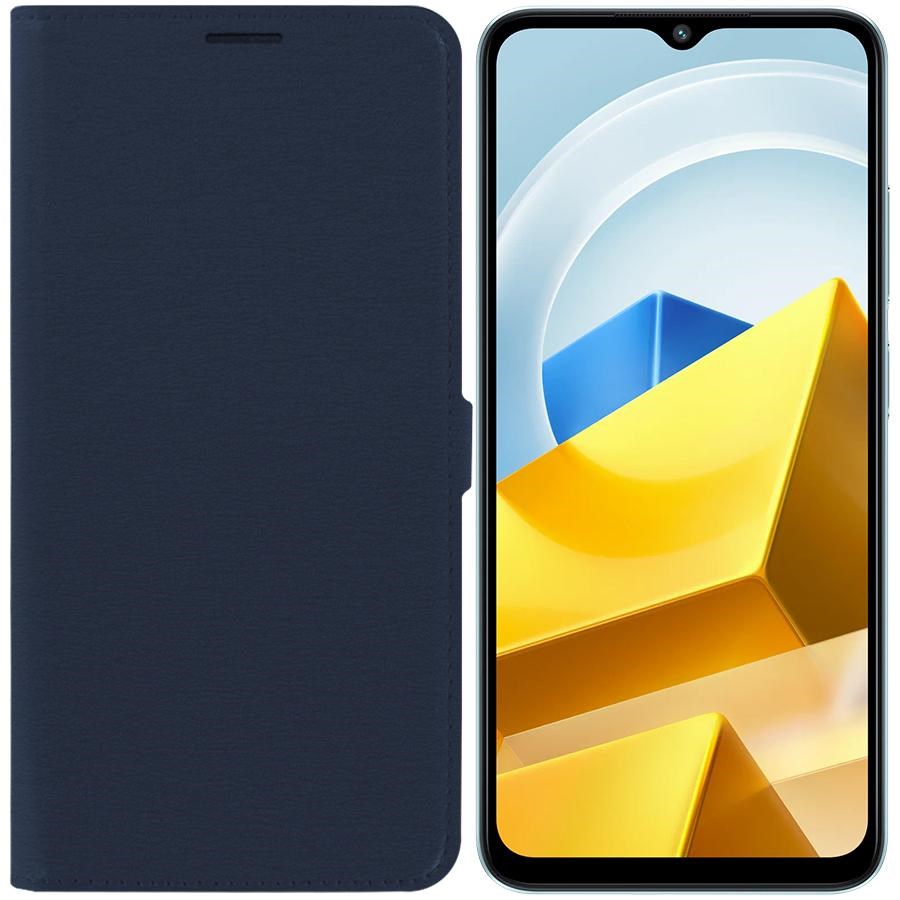 

Чехол Krutoff для Poco M5 Eco Book Blue 353191, Синий