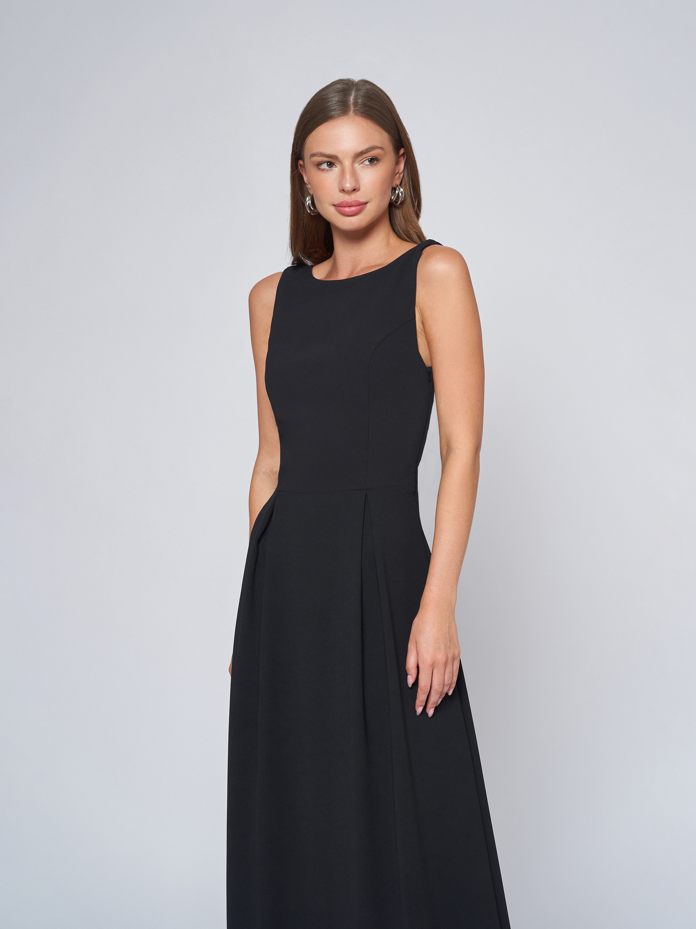 

Платье женское 1001dress 102798 черное 50 RU, 102798