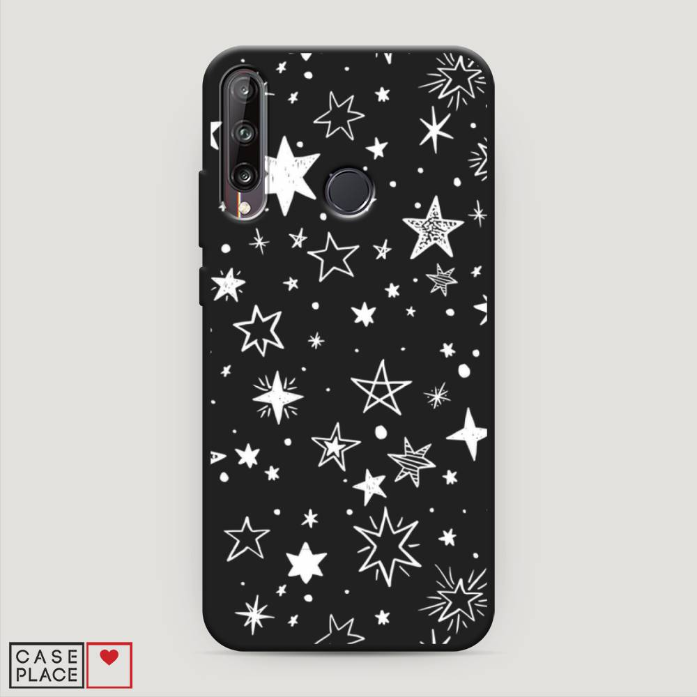 

Чехол Awog на Huawei Y7p "Звездочки графика белая", Прозрачный;белый, 6103352-1