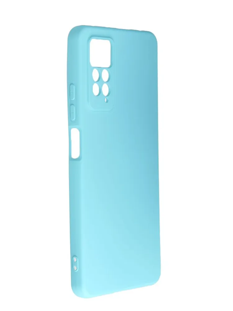 

Чехол Innovation для Xiaomi Redmi Note 11 ProSoft Inside Turquoise 35474, Бирюзовый