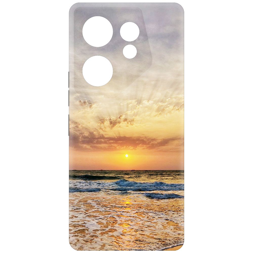 

Чехол-накладка Krutoff Soft Case Индия, Пляжи Гоа для TECNO Camon 20 Premier черный
