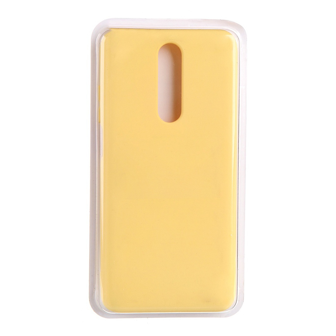 

Чехол Innovation для Xiaomi Redmi K30 Soft Inside Yellow 19204, Желтый