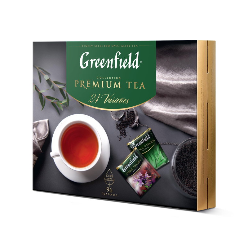 

Чай Greenfield Premium Tea Collecton 24 сорта, 96пак 1782-08