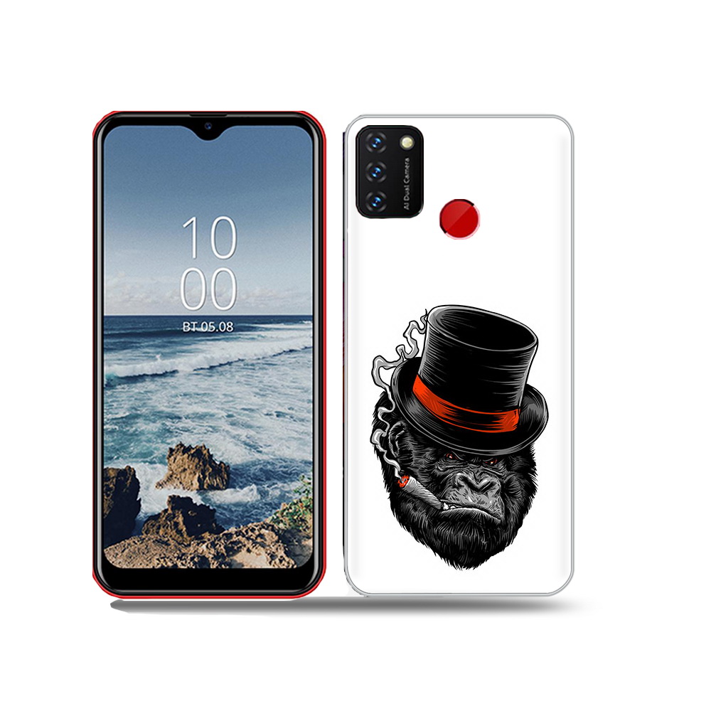 

Чехол MyPads Tocco для BQ 6631G Surf дизайнерская горилла, Прозрачный, Tocco