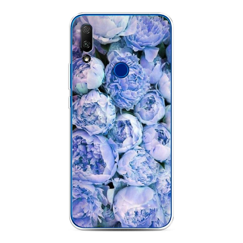 

Чехол Awog на Honor 9X "Пионы голубые", Голубой, 69950-8