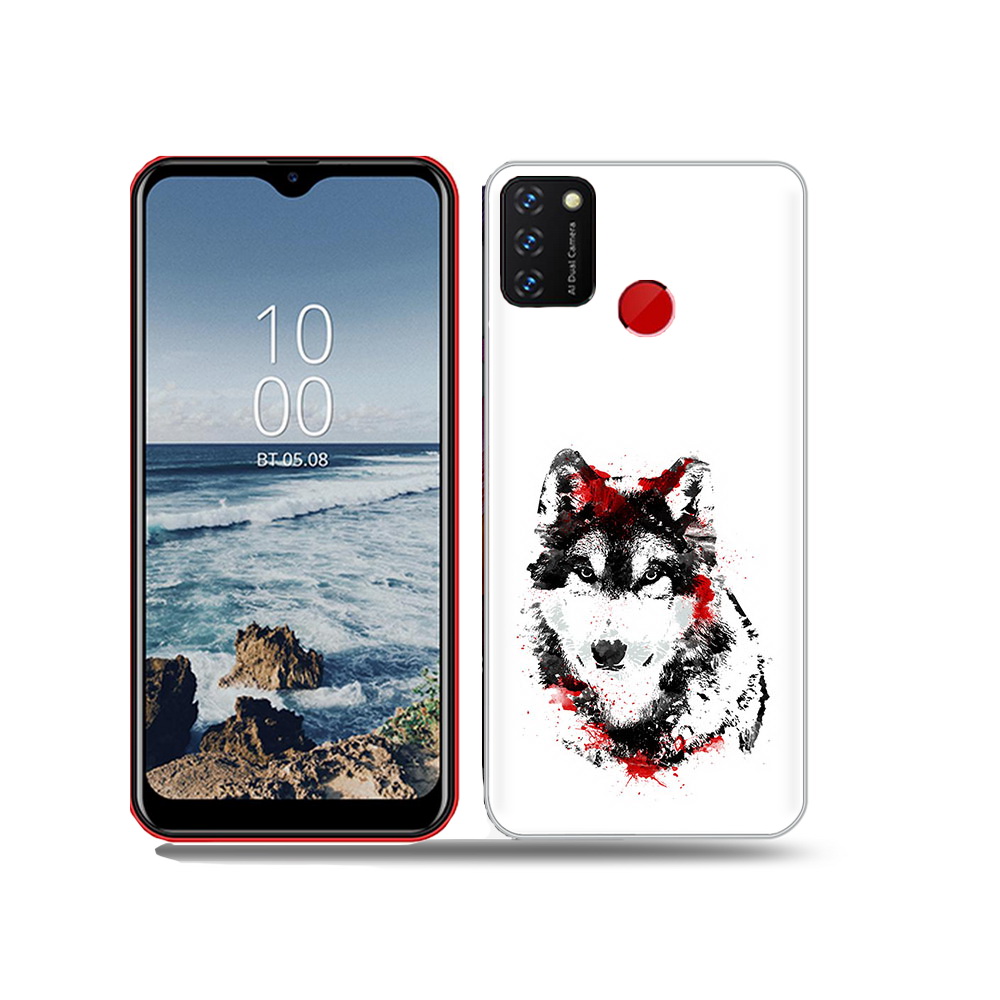 

Чехол MyPads Tocco для BQ 6631G Surf кровавый волк, Прозрачный, Tocco