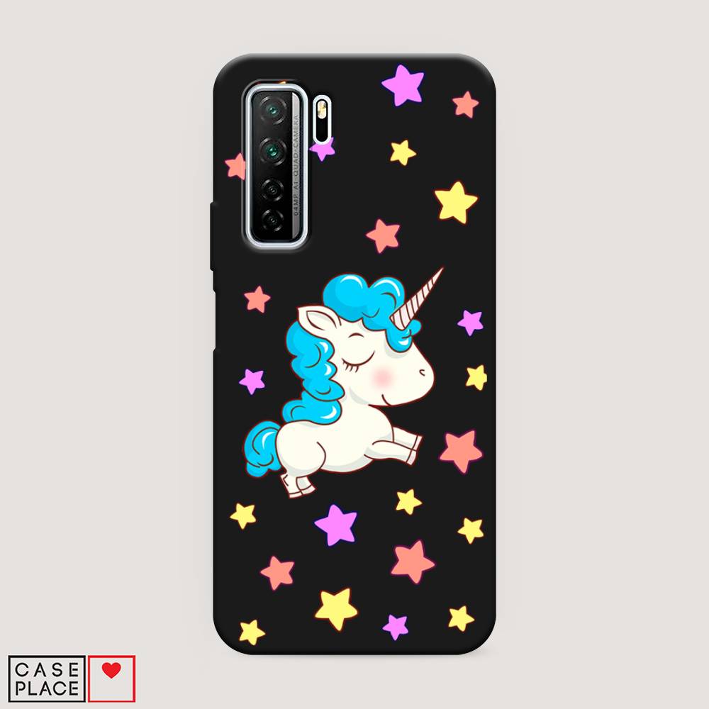 

Чехол Awog на Huawei P40 lite 5G "Звездный единорог", Белый;голубой;розовый, 6103052-1