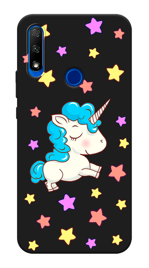 

Чехол Awog на Honor 9X "Звездный единорог", Белый;голубой;розовый, 69952-1