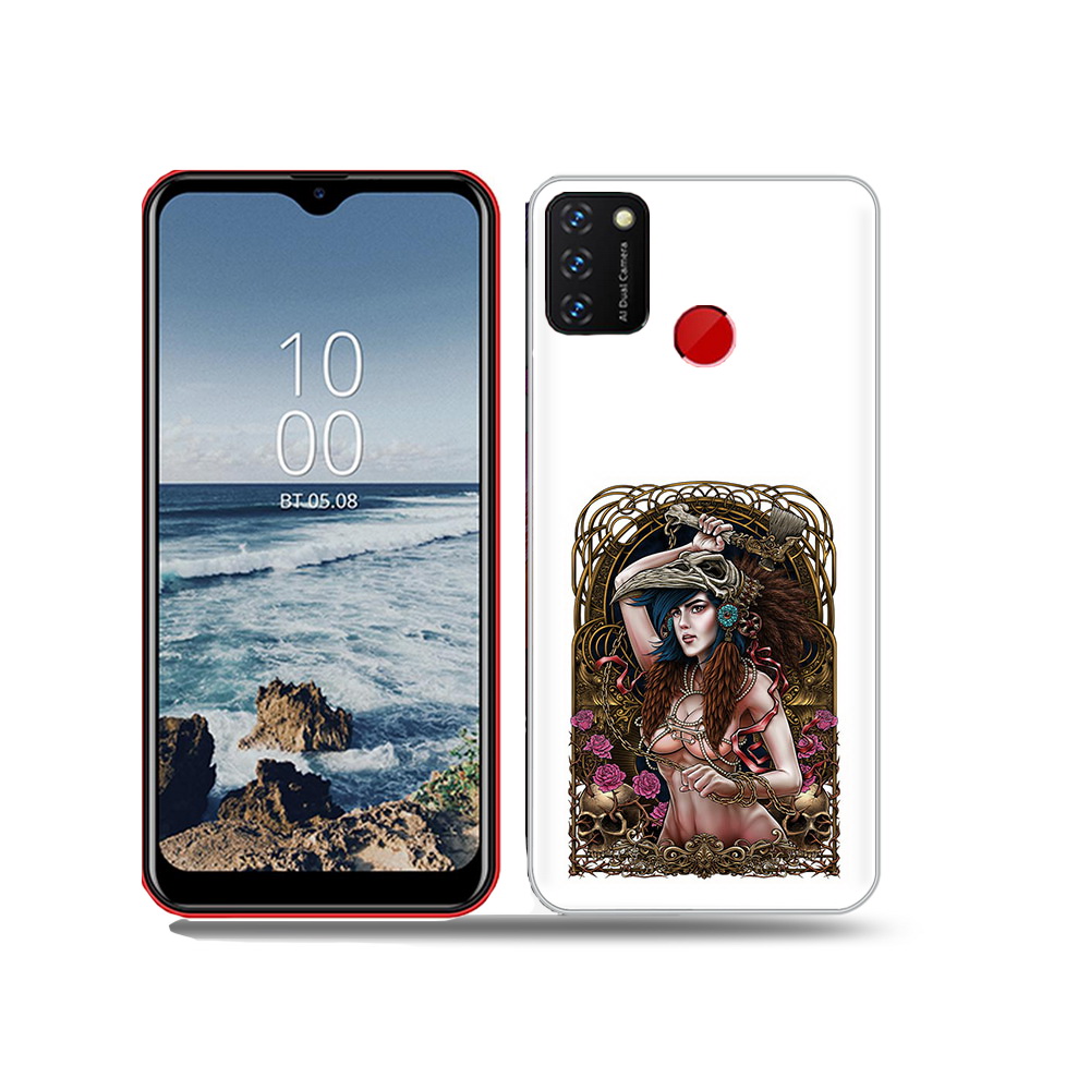 

Чехол MyPads Tocco для BQ 6631G Surf красивая девушка рисунок, Прозрачный, Tocco