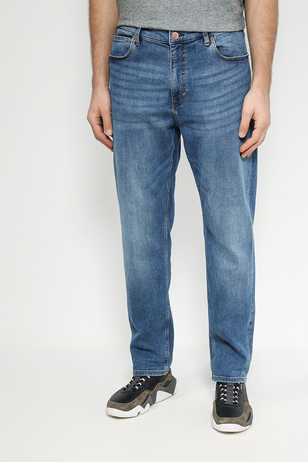 

Джинсы мужские Esprit Casual 993EE2B327 синие 34/32, Синий, 993EE2B327