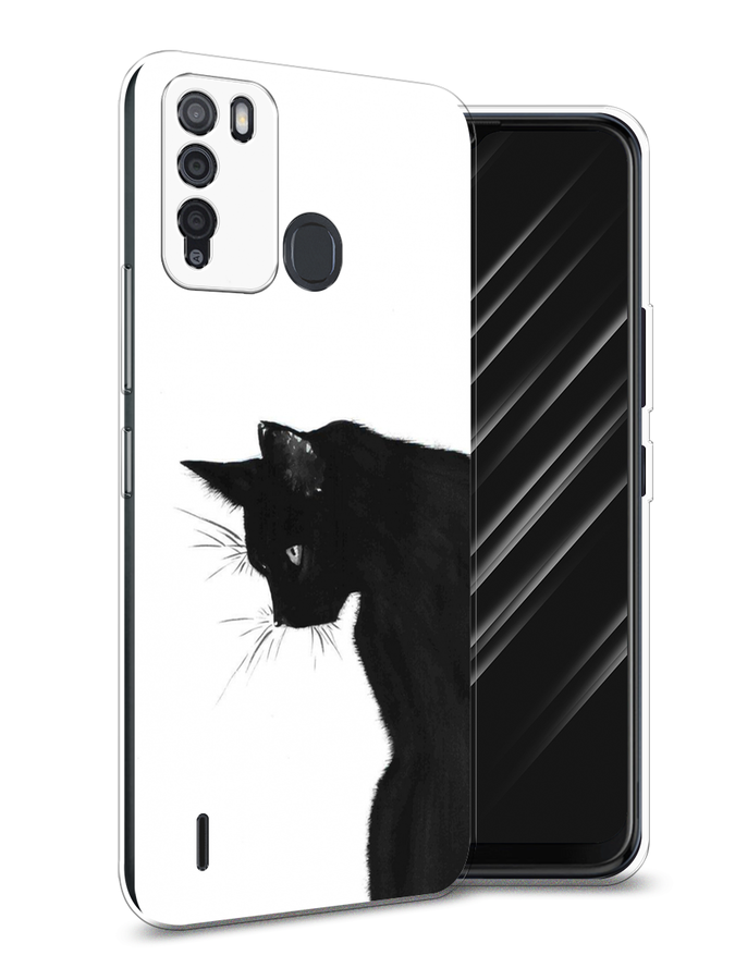 

Чехол Awog на Itel Vision 1 Pro "Black cat", Разноцветный, 3200350-1