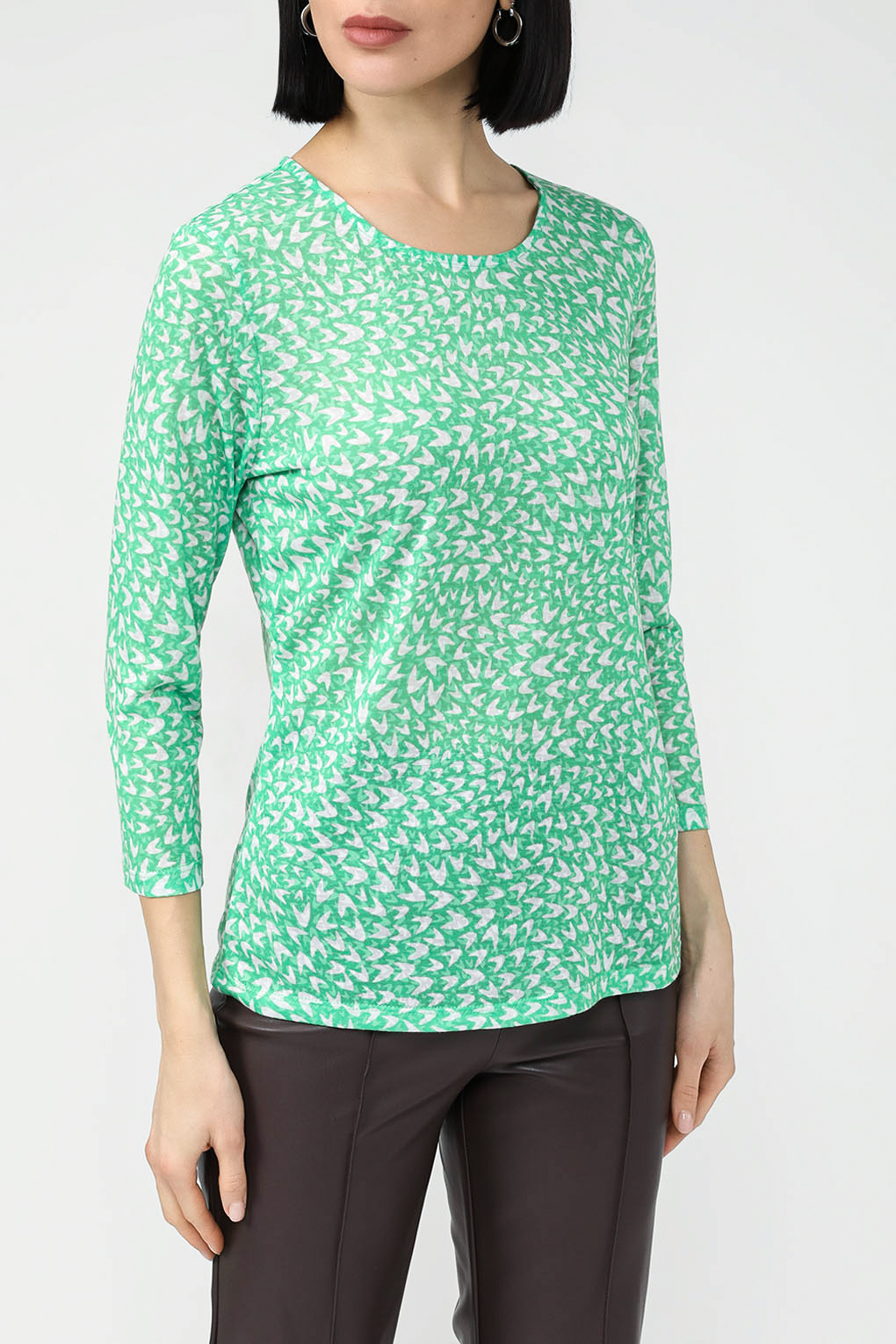 

Лонгслив женский Gerry Weber 977057-44010 зеленый 36, 977057-44010