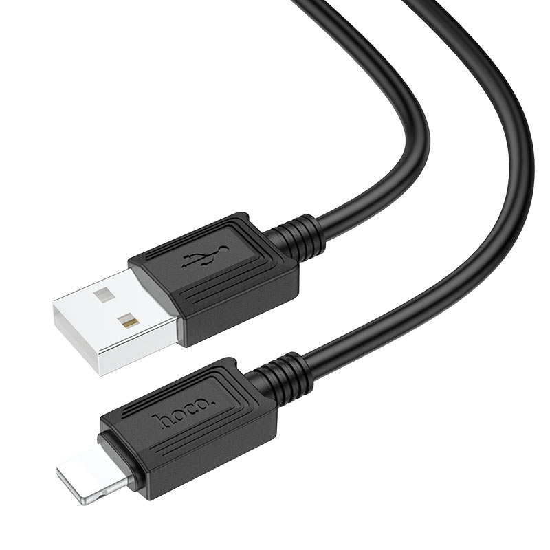 Кабель Hoco X73 USB Type-C - Lightning 1 м, черный