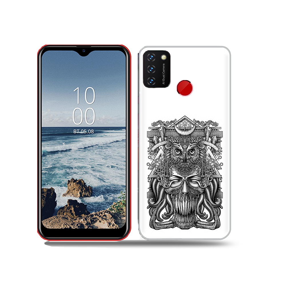 

Чехол MyPads Tocco для BQ 6631G Surf зубастая сова, Прозрачный, Tocco