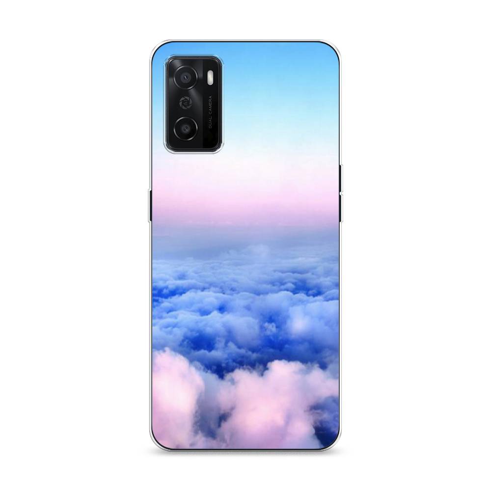 фото Силиконовый чехол "облака" на oppo a55s 5g awog