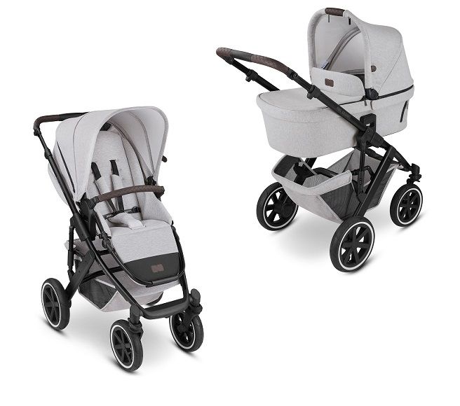 

Коляска 2 в 1 ABC-Design Salsa 4 Air 2022 Mineral 12003432202, Коляска 2 в 1 Salsa 4 Air 2022