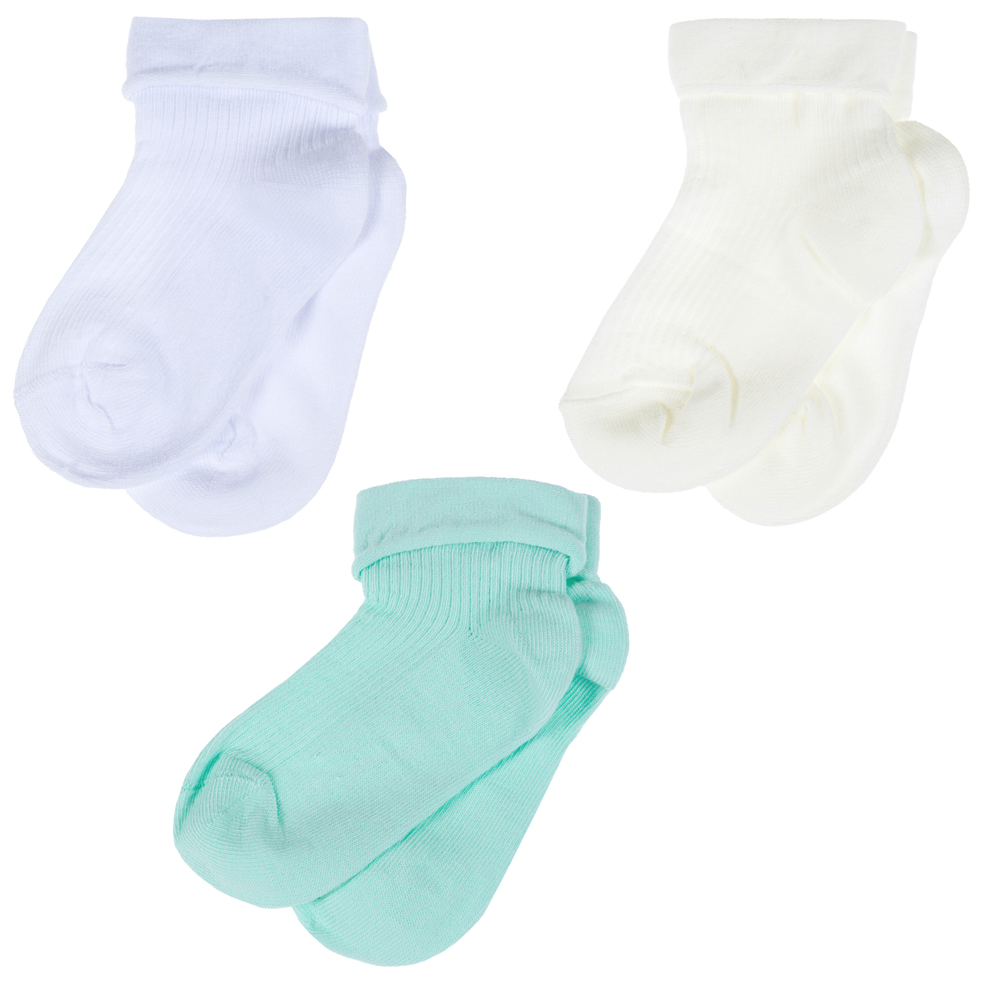 

Носки детские Rusocks Д3-130260Д, микс, 10-12, Белый;бежевый;бирюзовый, Д3-130260Д