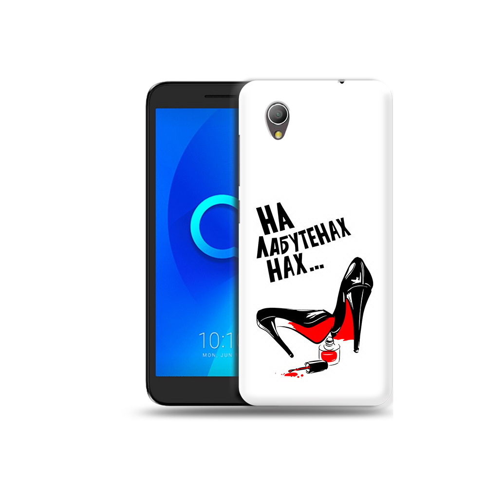 

Чехол MyPads Tocco для Alcatel 1 на лабутенах (PT227134.658.493), Прозрачный, Tocco