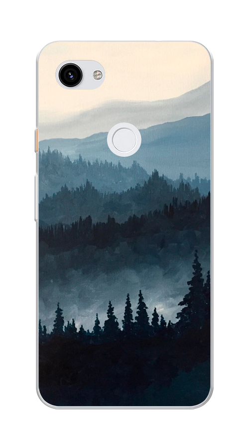 

Чехол Awog на Google Pixel 3A XL "Туманные горы", Разноцветный, 270450-4