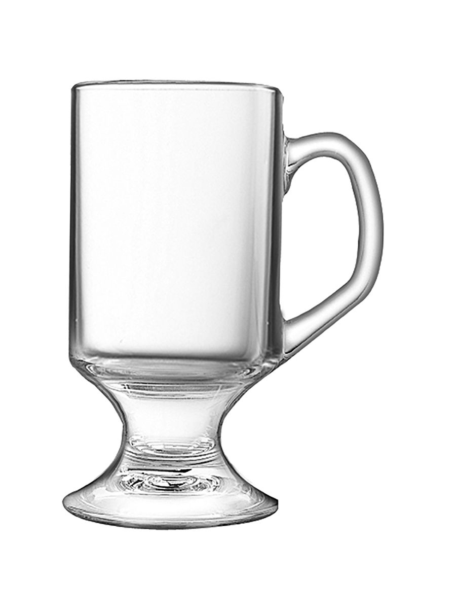 

Набор из 4 бокалов для горячих напитков Footed Mug 290 мл, Arcoroc, 11874_4, Прозрачный, CB-11874