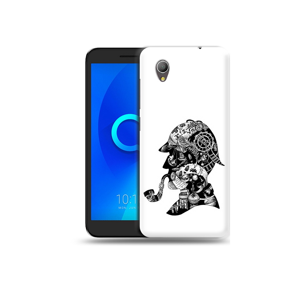 

Чехол MyPads Tocco для Alcatel 1 мужчина с трубкой абстракция (PT227134.658.488), Прозрачный, Tocco