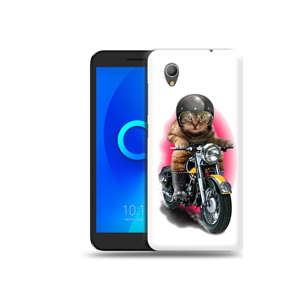 

Чехол MyPads Tocco для Alcatel 1 мото-кот (PT227134.658.485), Прозрачный, Tocco
