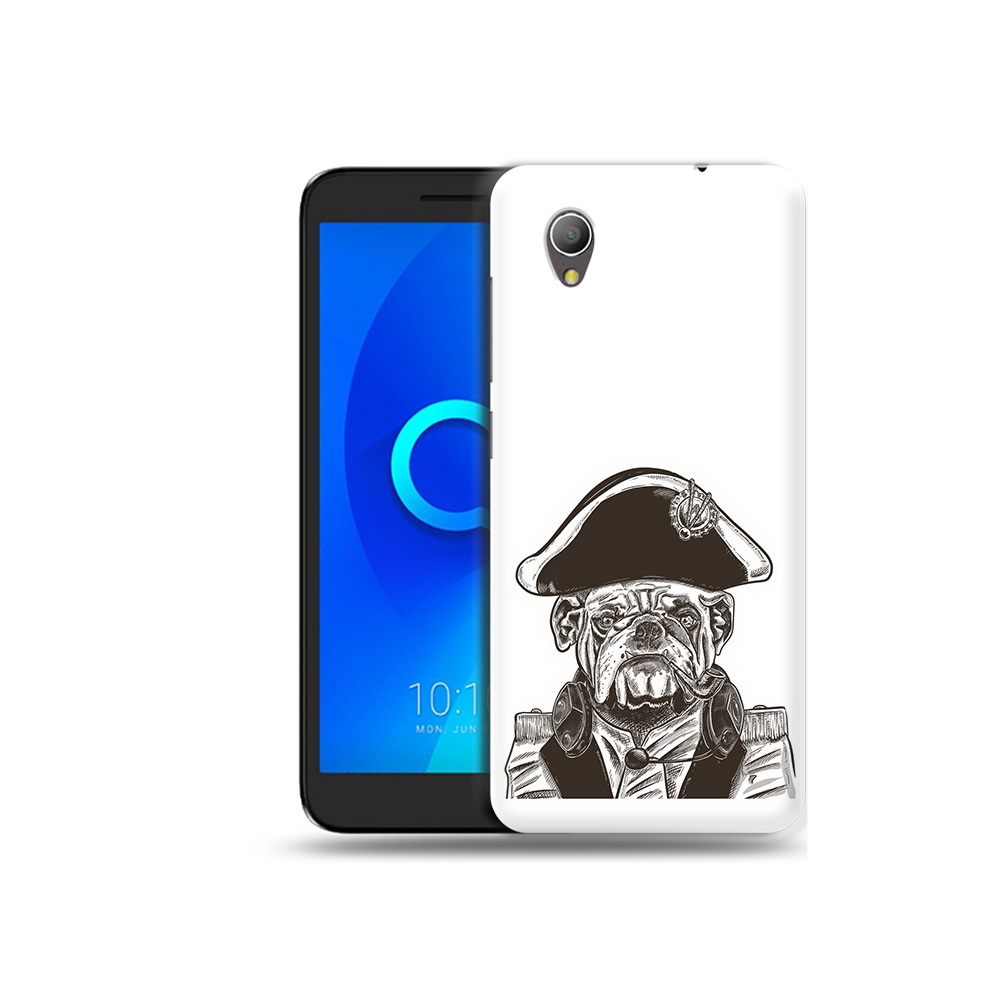 

Чехол MyPads Tocco для Alcatel 1 мопс генерал (PT227134.658.483), Прозрачный, Tocco