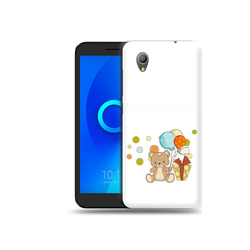 

Чехол MyPads Tocco для Alcatel 1 медвеженок с подарком (PT227134.658.470), Прозрачный, Tocco