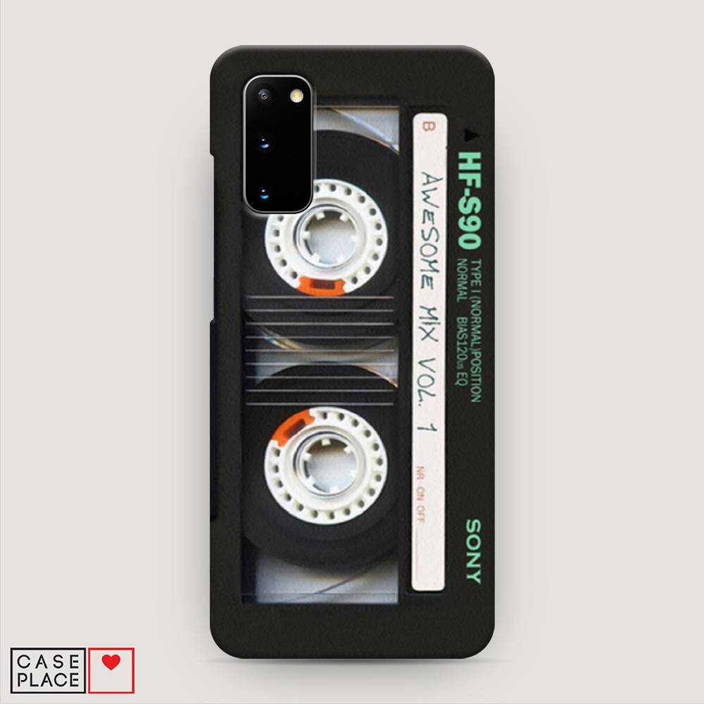 

Пластиковый чехол "Кассета" на Samsung Galaxy S20, 29220-7