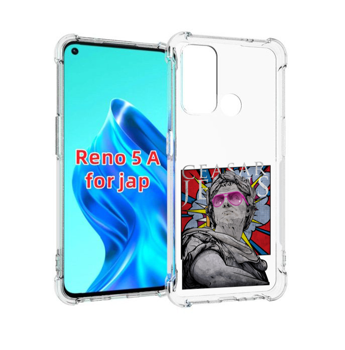 Чехол MyPads крутая статуя свободы для Oppo Reno 5A
