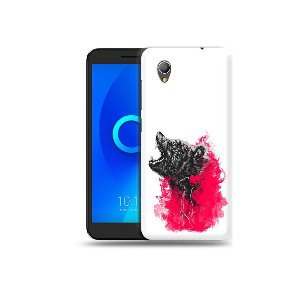 

Чехол MyPads Tocco для Alcatel 1 медведь в дымке (PT227134.658.463), Прозрачный, Tocco
