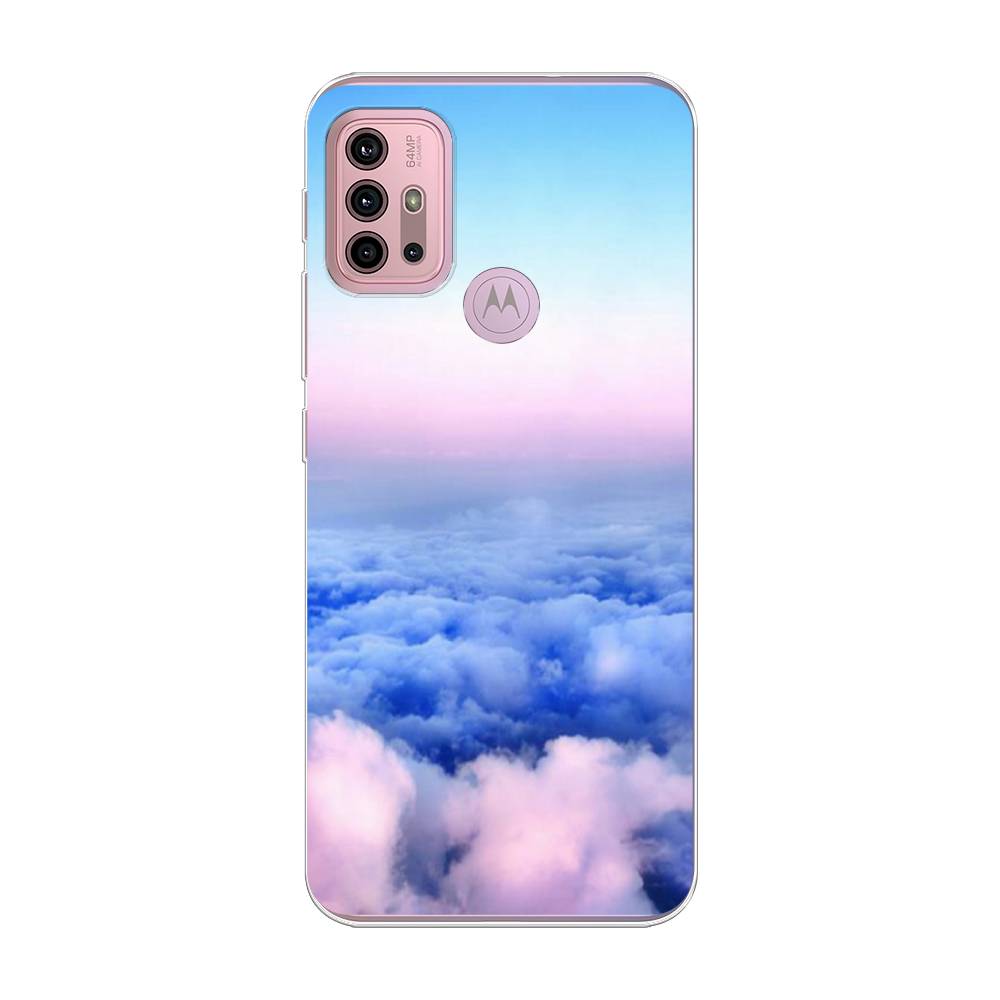 

Чехол Awog на Lenovo K13 Note/Motorola Moto G10/G20/G30 "Облака", Разноцветный, 242350-4