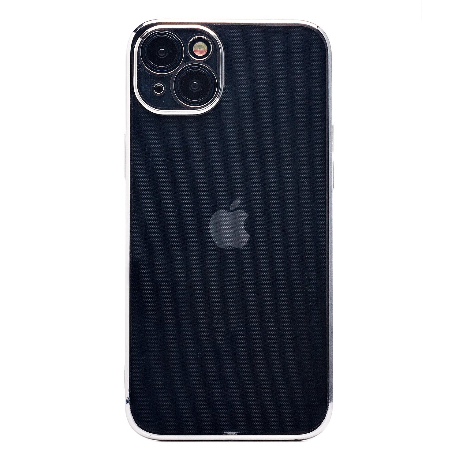 

Чехол для iPhone 15 Plus силиконовый ультратонкий Pilot <серебристый>