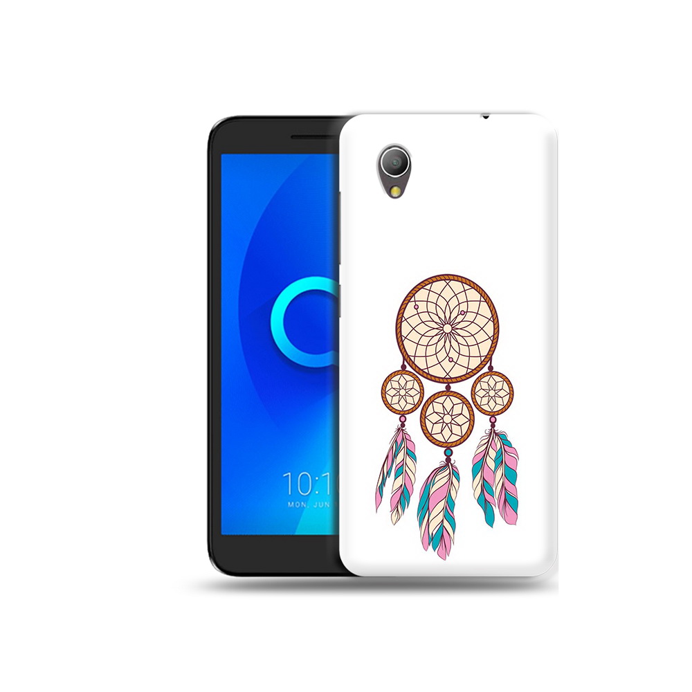 

Чехол MyPads Tocco для Alcatel 1 ловец снов бежевый (PT227134.658.442), Прозрачный, Tocco