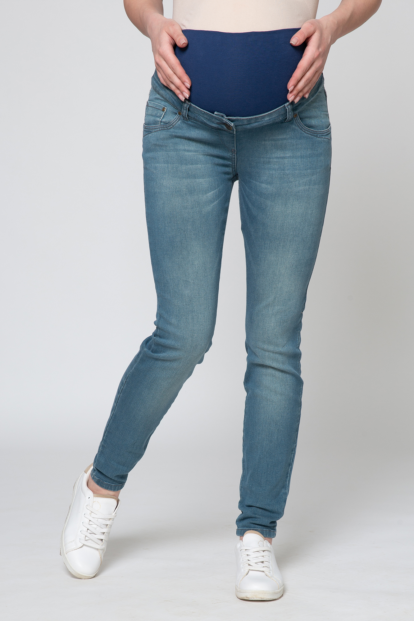 фото Джинсы для беременных женские mama's fantasy 01384 т ds192 синие xs