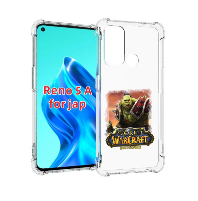 

Чехол MyPads Варкрафт для Oppo Reno 5A, Прозрачный, Tocco