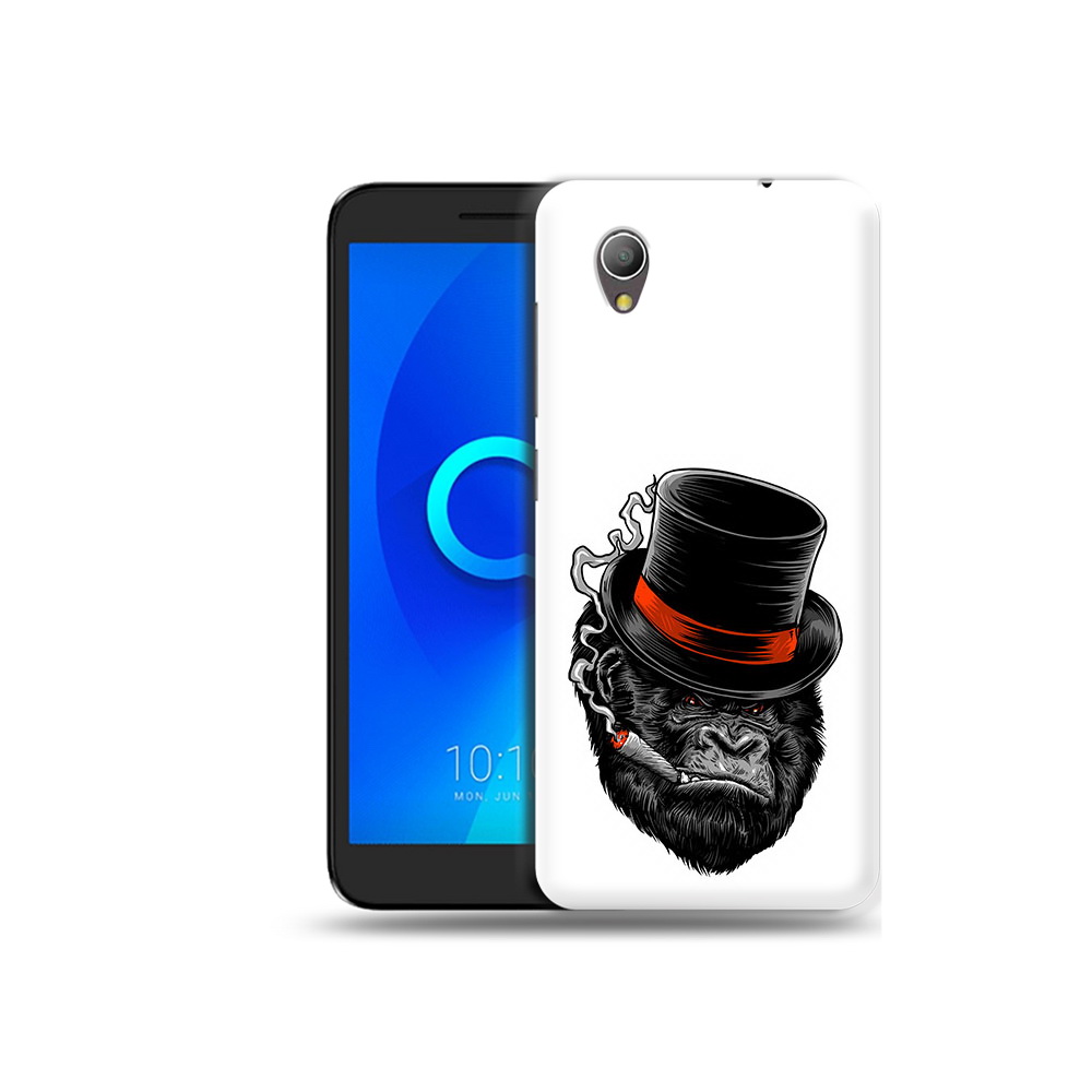 

Чехол MyPads Tocco для Alcatel 1 дизайнерская горилла (PT227134.658.431), Прозрачный, Tocco
