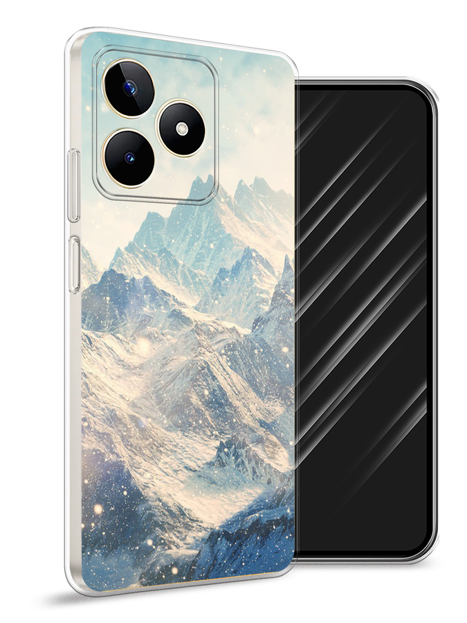 

Чехол Awog на Realme C53/C51/Note 50 "Горы 4", Бирюзовый, 2515250-1