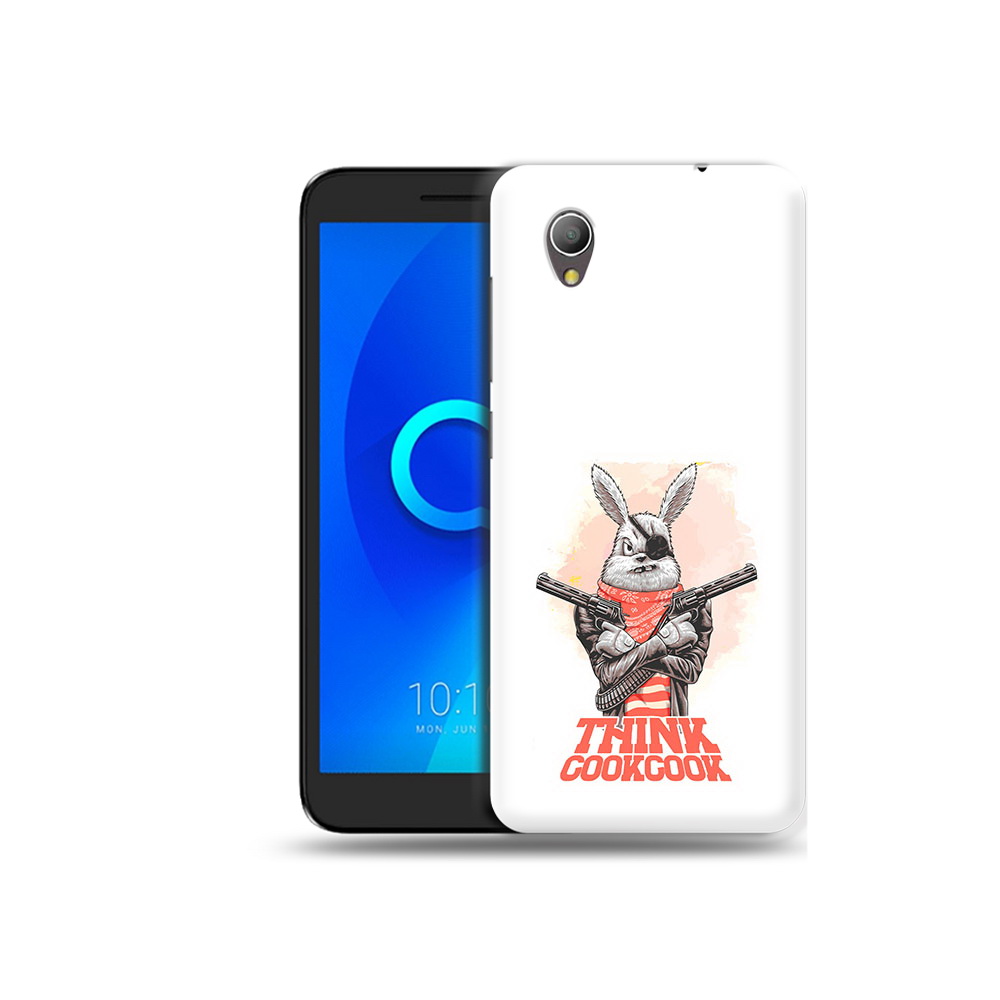 

Чехол MyPads Tocco для Alcatel 1 кролик пират (PT227134.658.419), Прозрачный, Tocco