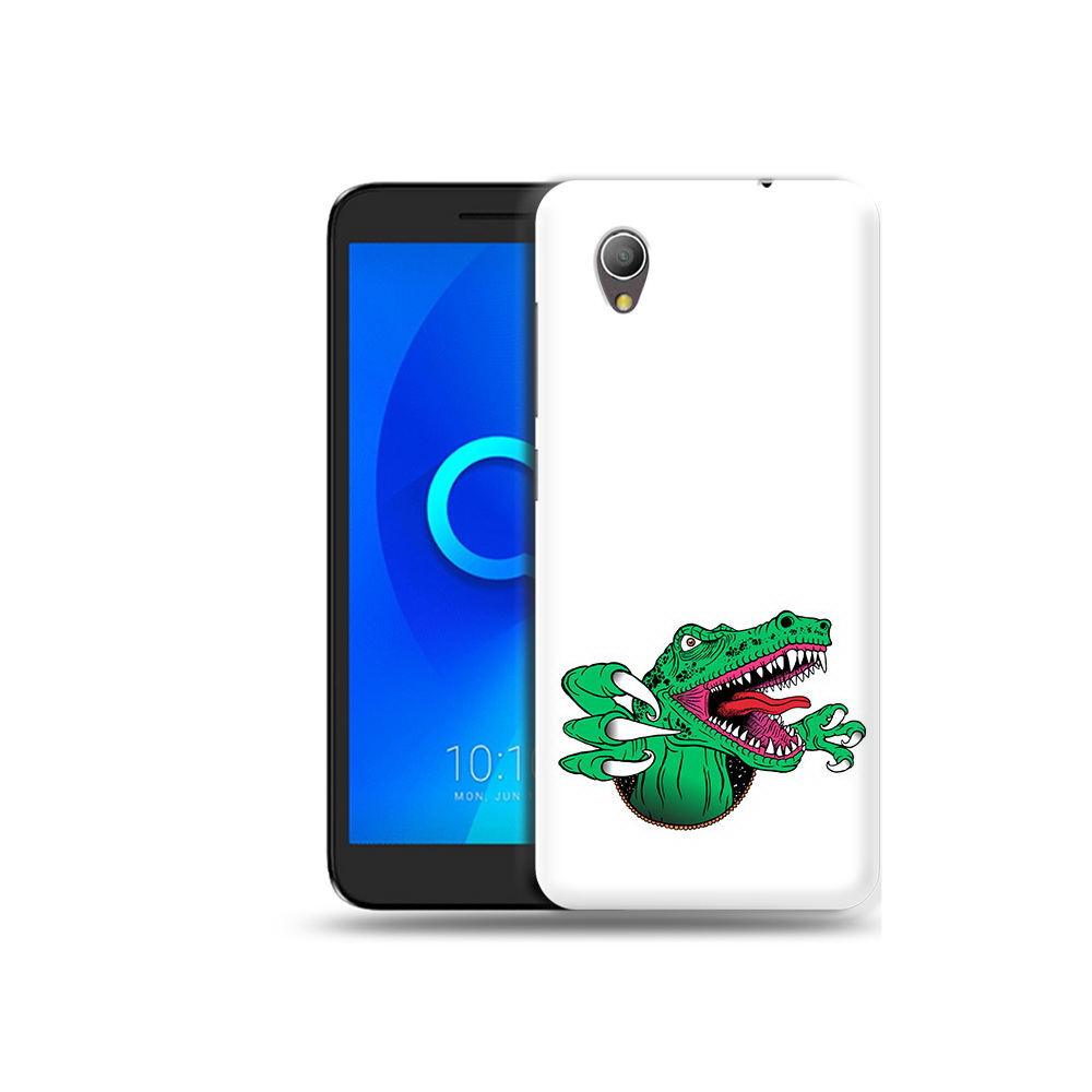

Чехол MyPads Tocco для Alcatel 1 крокодил (PT227134.658.417), Прозрачный, Tocco