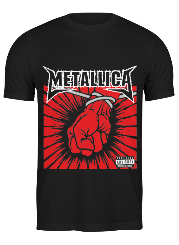 

Футболка мужская Printio Metallica / st. anger черная S, Черный, Metallica / st. anger