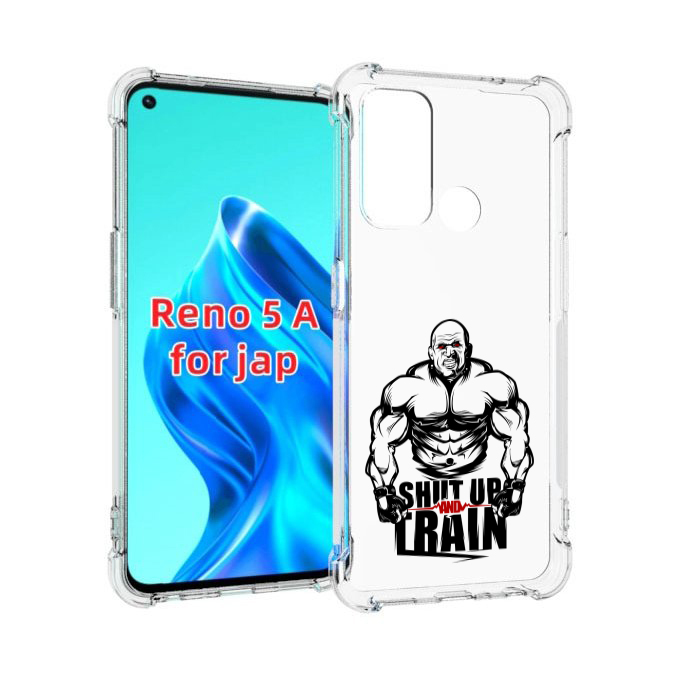 

Чехол MyPads здоровое тело для Oppo Reno 5A, Прозрачный, Tocco