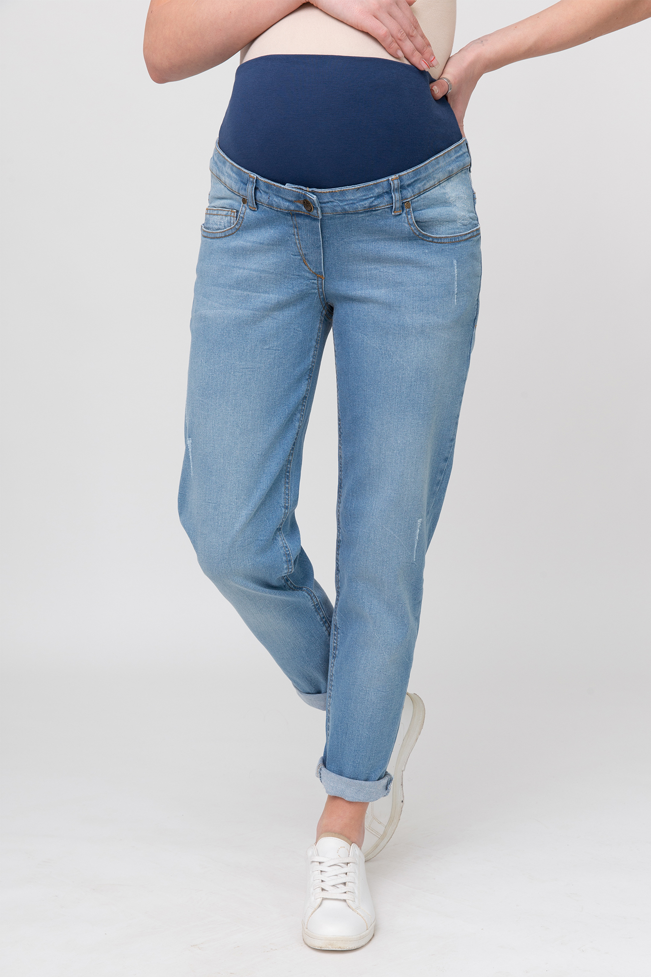 фото Джинсы женские mama's fantasy 01619t ds117.4 голубые s