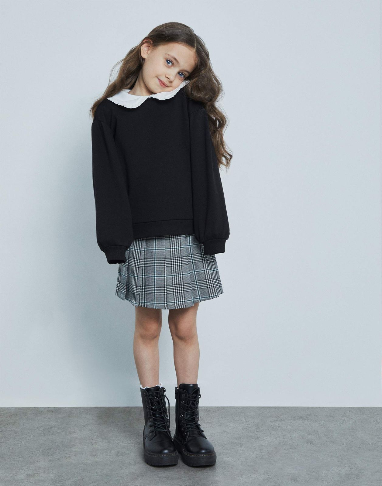 

Юбка детская Gloria Jeans GSK017520, серый/разноцветный, 110, GSK017520