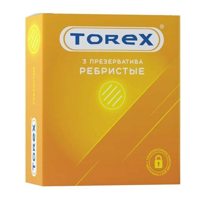 Купить Презервативы ребристые TOREX, 3шт
