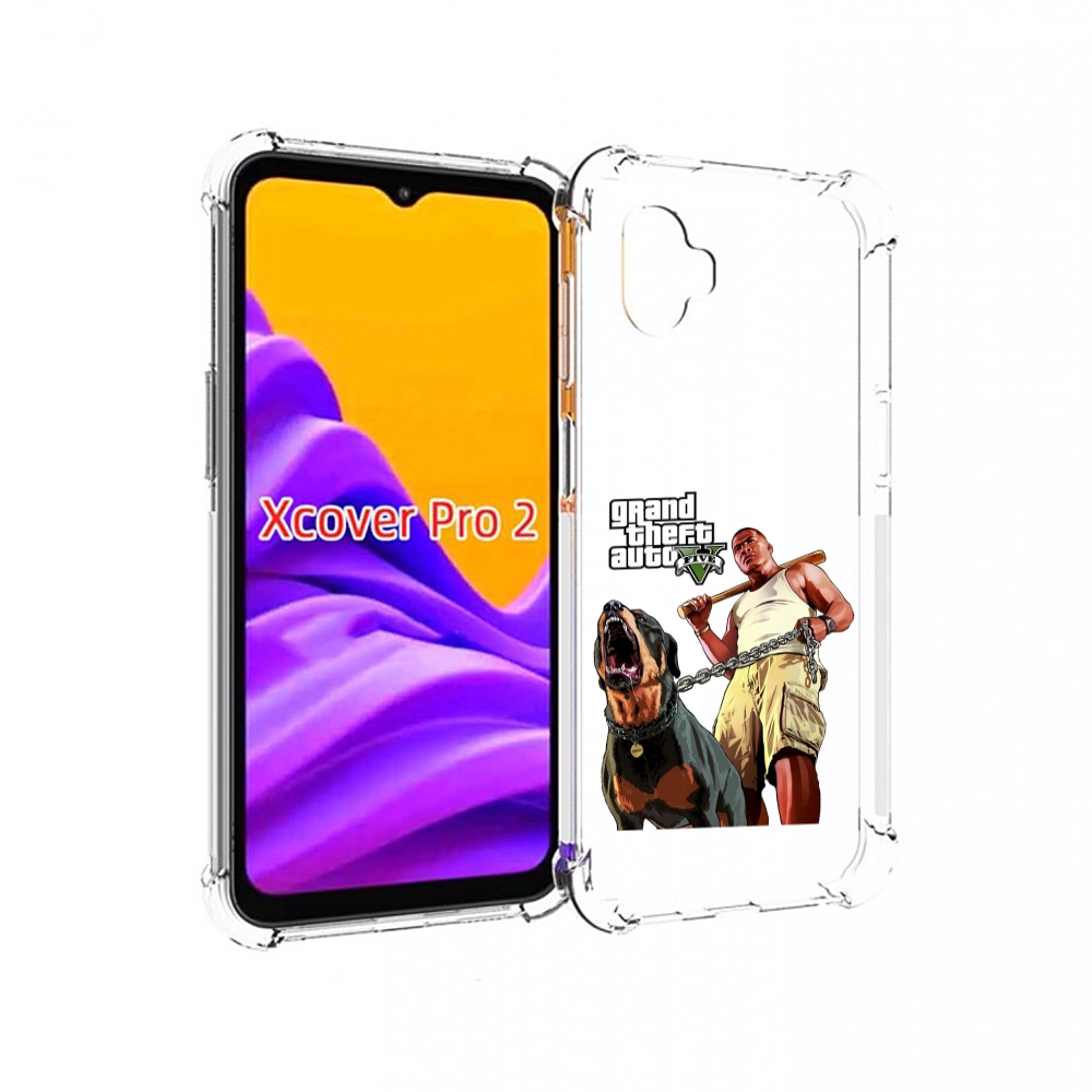 

Чехол MyPads GTA грозная собака для Samsung Galaxy Xcover Pro 2, Прозрачный, Tocco